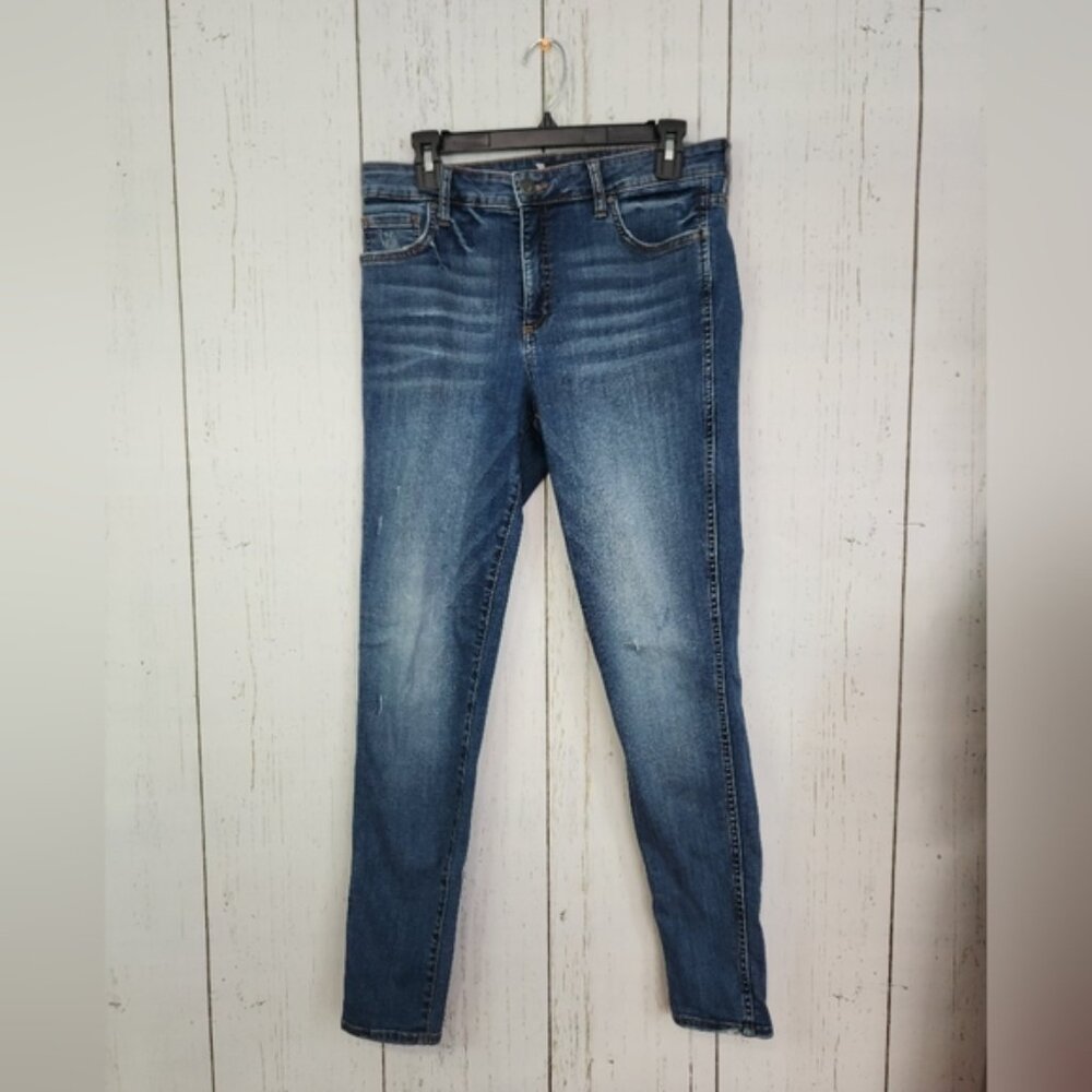 KUT From The Kloth Sz 10 Mia Fab Ab Toothpick Skinny Jeans Medium Wash